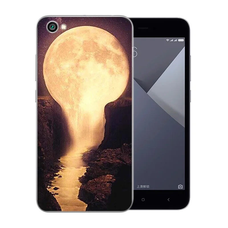 Phone Cases For Xiaomi Redmi Note 5A Soft TPU Silicone Luxury New Perfect Design Night Sky Pattern for Hongmi Back Cover |