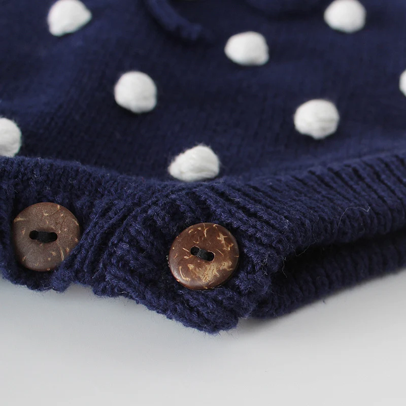 Осенне-зимние модели свитер ручной работы для малышей вязаный комбинезон