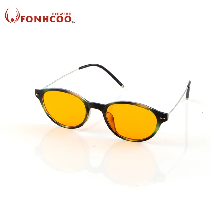 FONHCOO новые модные очки кошачий глаз TR90 унисекс защита от синего излучения