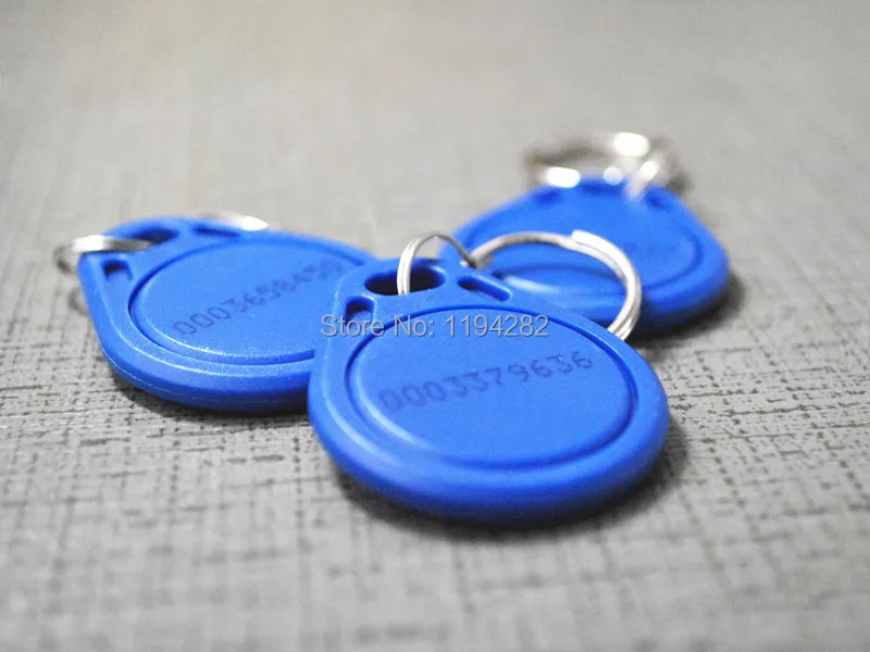 Перезаписываемые rfid-брелоки 100 шт. 125 кГц чип EM4305 расстояние считывания 5 см |