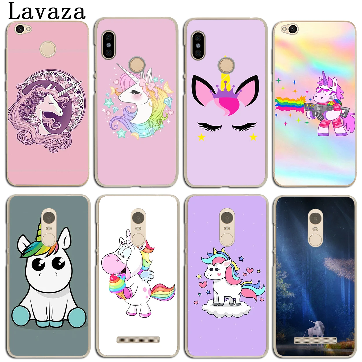 Lavaza миленькие в японском стиле (Каваий) красивые Единорог симпатичный чехол для