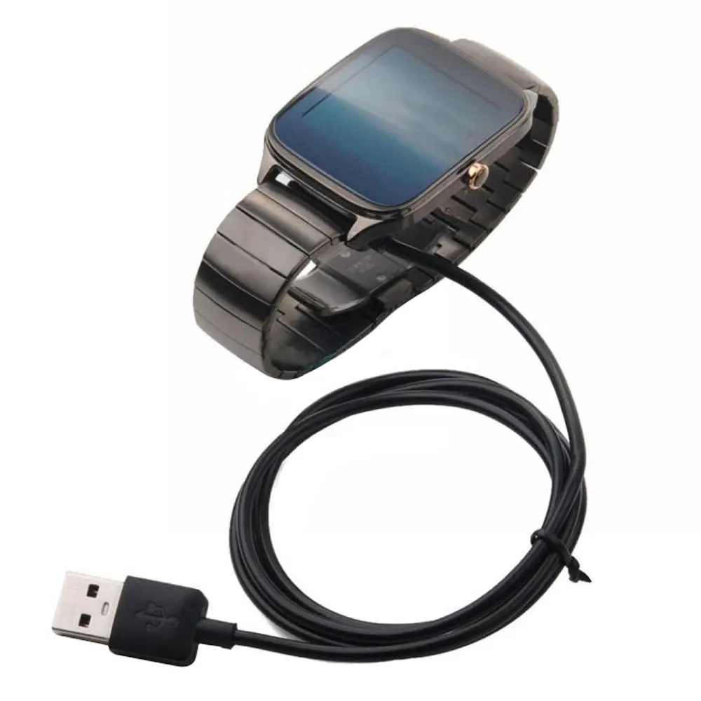 Новые черные Смарт-часы USB Магнитный кабель для зарядки провод ASUS ZenWatch 2 |