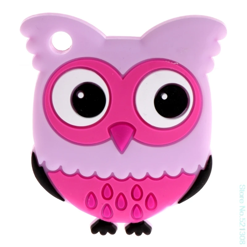 

2020 New Lovely Safety Food Grade Silicone Owl Baby Teething Chew Toy Teether Grind Babys Teeth Care Baby