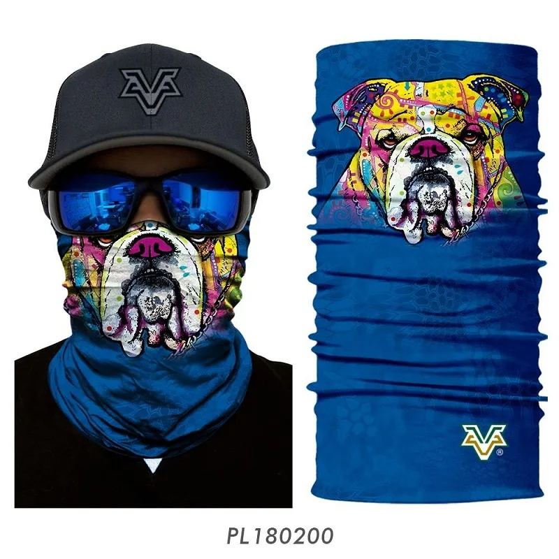3D Seamless Bandana Mujer Tube Neck Warmer Animal Image Fishing Mask Sport Cache Cou Magic Cycling Balaclava Face Shield Braga | Спорт и