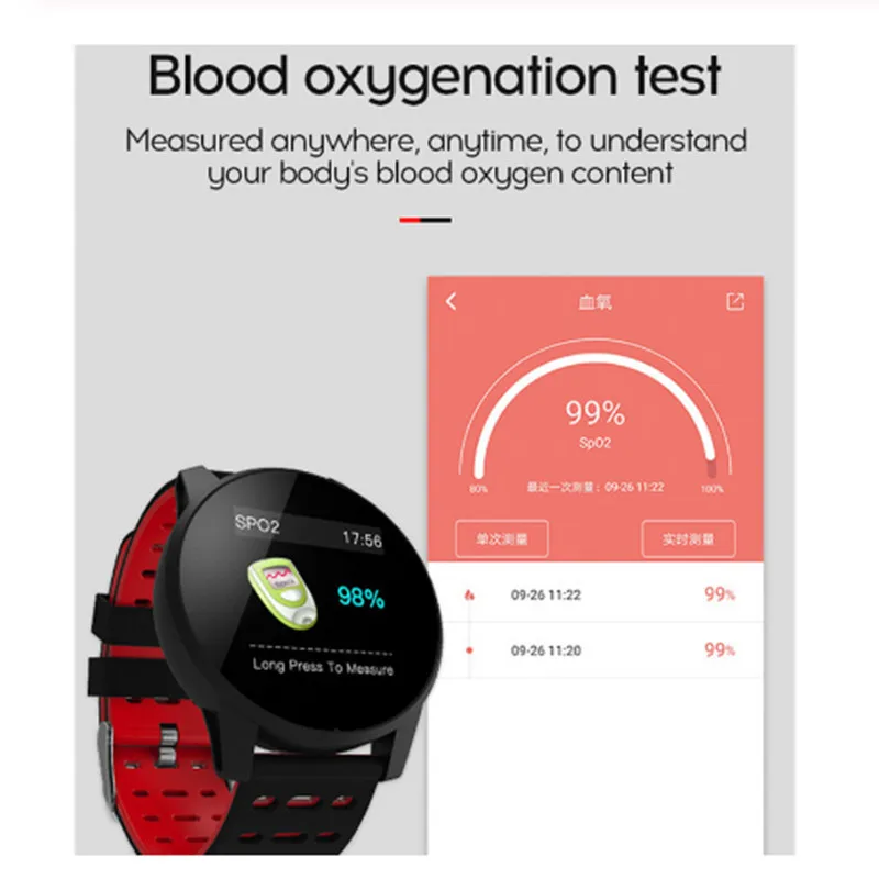 

Smart Watch Sport Watch Fitness Tracker IP67 Waterproof Smartwatch Running Cycling Mountaineering For IOS Android Watch