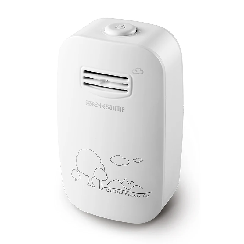 601-White Mini Home and Office Air Purifier Negative Ion Generator Cleaner Anion Portable Ionizer Sterilization | Бытовая техника