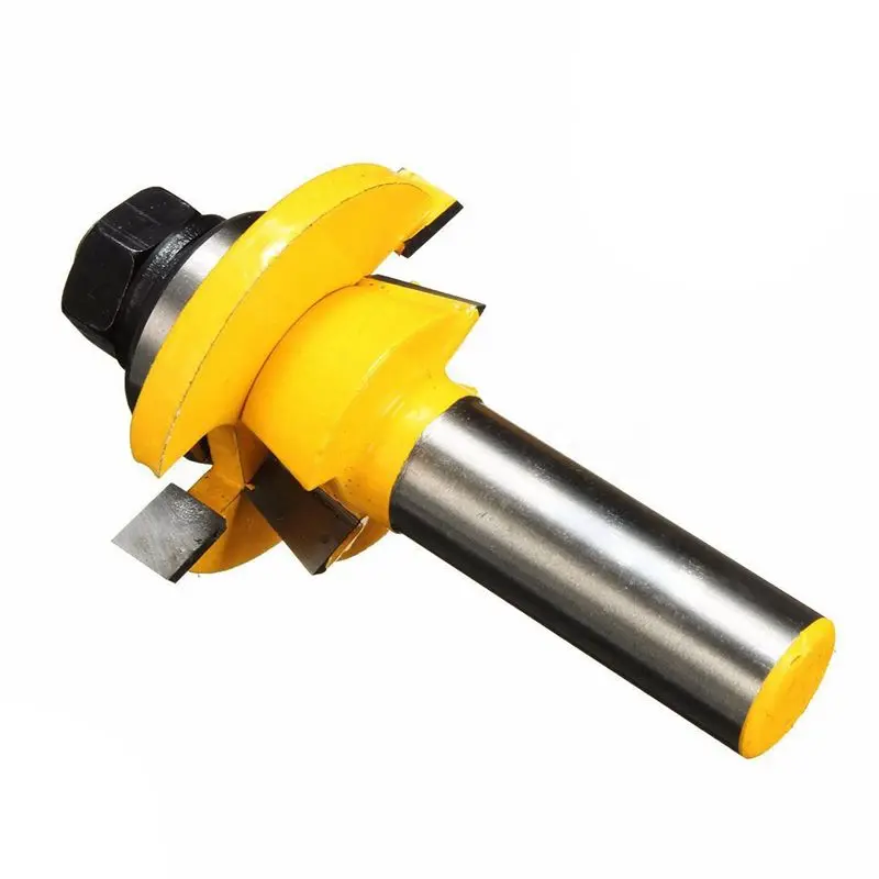 2PCS Rail Router Bit 1/2 inch Shank Shaker Woodworking Chisel Cutter | Инструменты