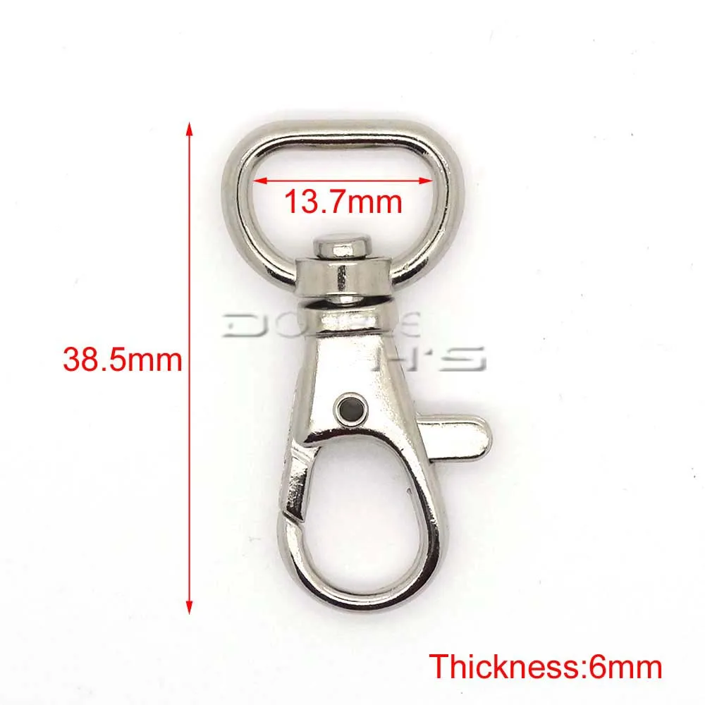 5 шт./лот матель защелкивающиеся крючки поворотный для рюкзака тесьма 13 7 мм