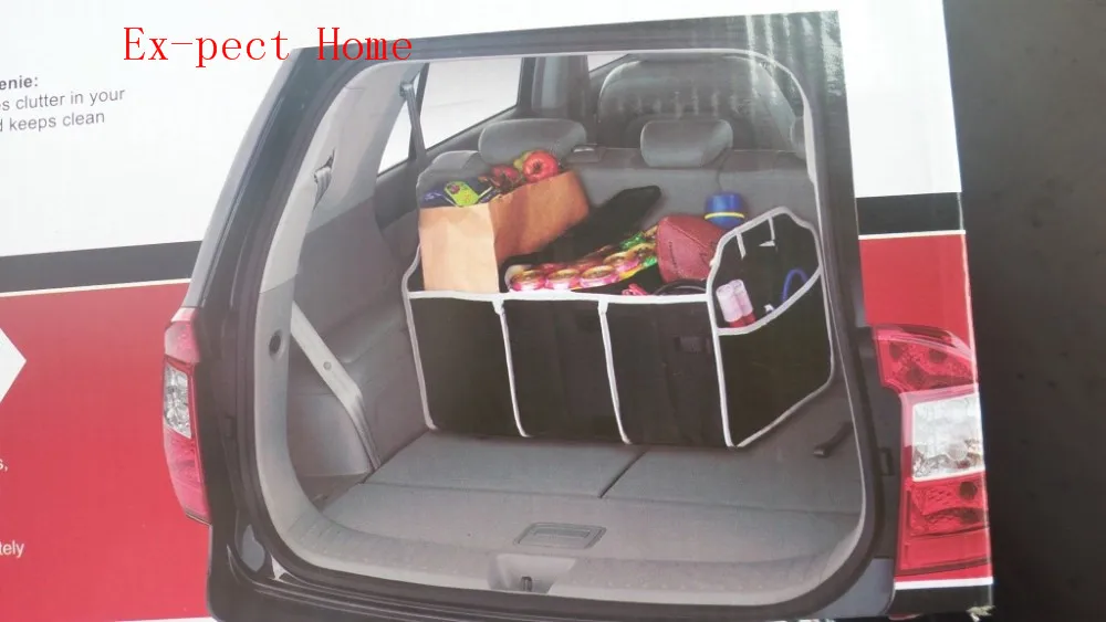 Goedkoop Nuttig Auto Organisator Boot Stuff Voedsel Opslag Zakken Tools Automobile Opbergen Opruimen Interieur Accessoires, Folding Inklapbare