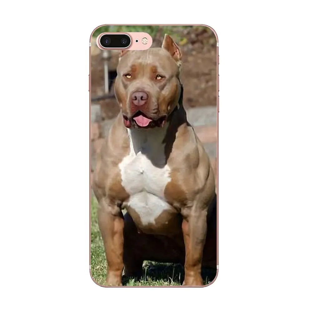 Soft TPU Screen Protector For Xiaomi Redmi Mi Note 7 8 9 SE Pro Lite Go Play Pitbull Dog Puppy | Мобильные телефоны и