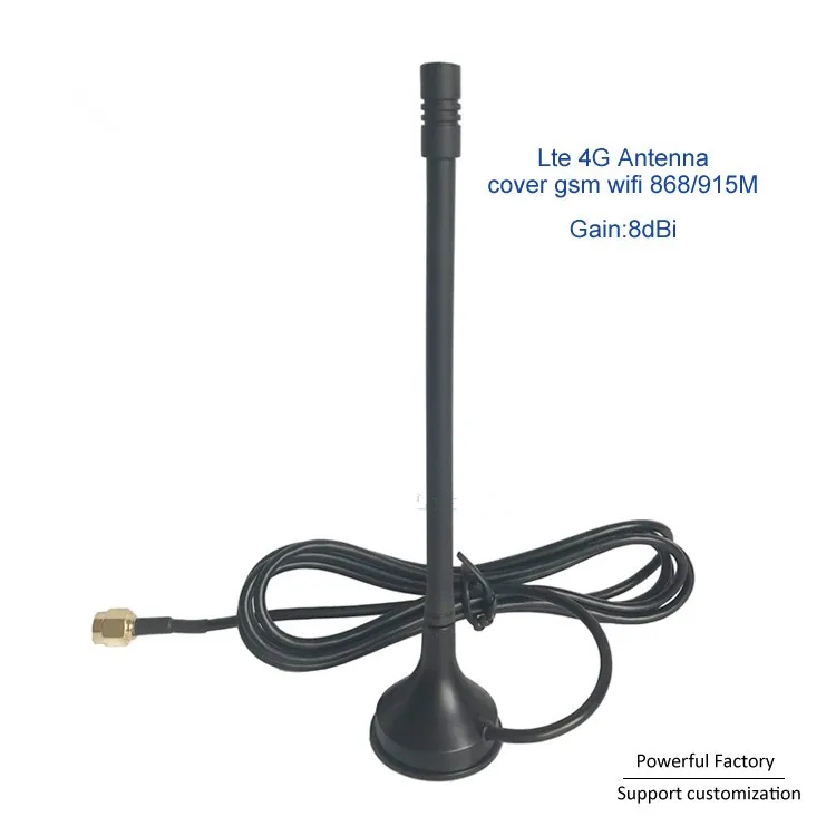 

1 шт., мобильная антенна 8 дБи omni Lte 4G UHF Gsm 2,4G Wifi