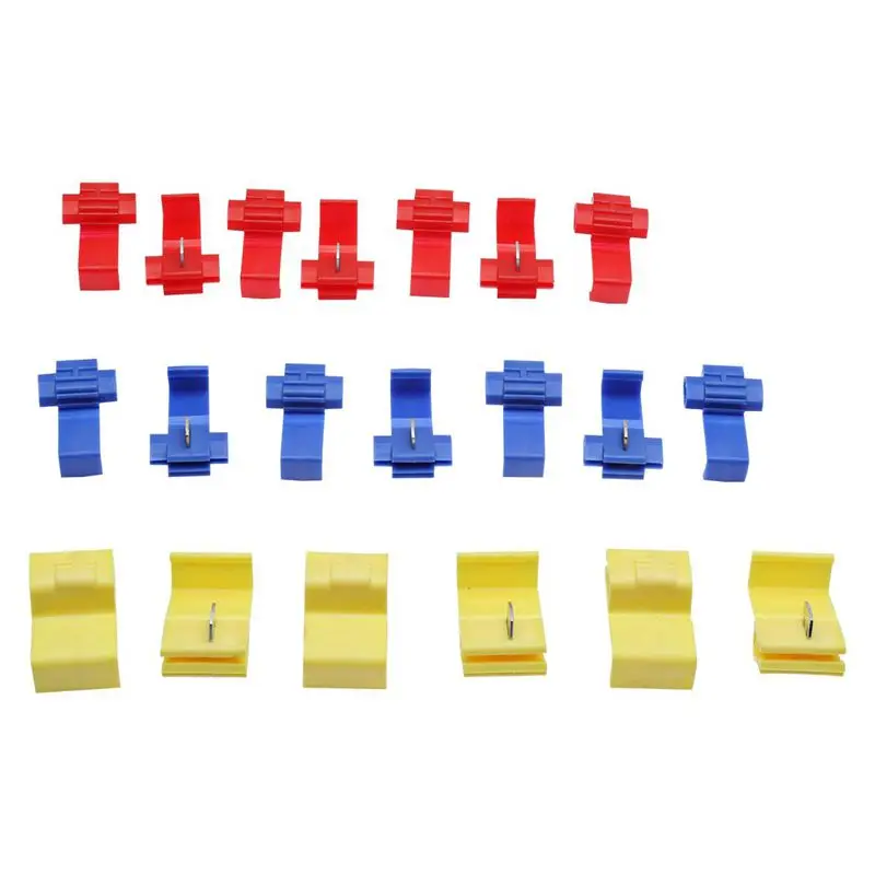 70pcs T-Tap Wire Connector and Quick Splice Nylon Fully Insulated Spade Electrical Terminal Assortment Kit | Обустройство дома