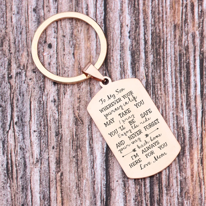 Надпись выгравирована моему сыну куда бы вы ни отправились в жизнь я молюсь чтобы