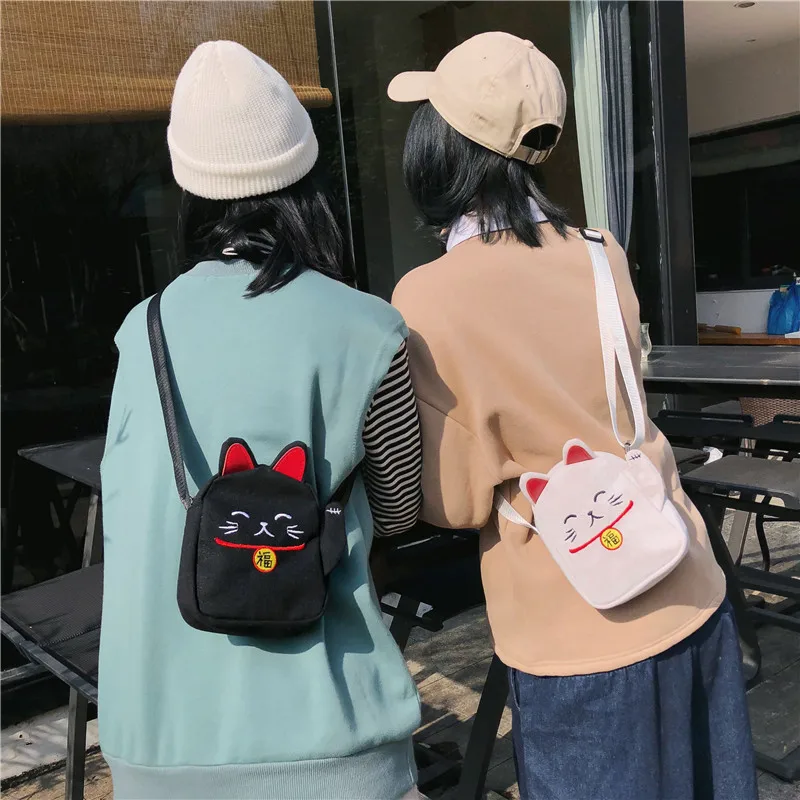 Сумка мессенджер Lucky Cat для женщин и девочек мини сумка в форме животного
