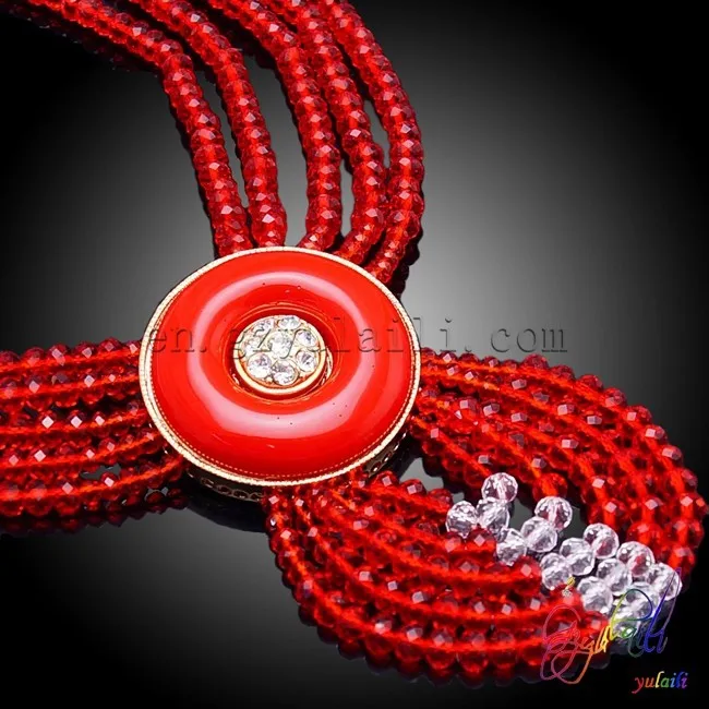 Free Shipping Gold Plated African Wedding Bridal Jewelry Set Dubai Beads Women Fashion |