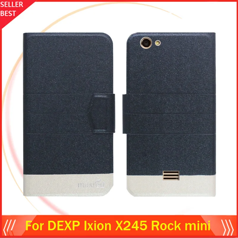 5 цветов Лидер продаж! Чехол для телефона DEXP Ixion X245 Rock mini кожаный чехол Прямая