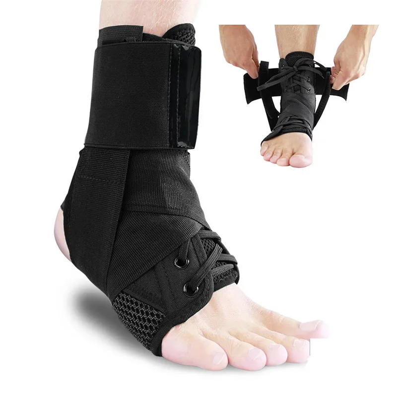 

Ankle Brace Support Elastic Foot Protector Bandage Sprain Prevention Reduce Swelling Achilles Tendonitis Sports Injurie