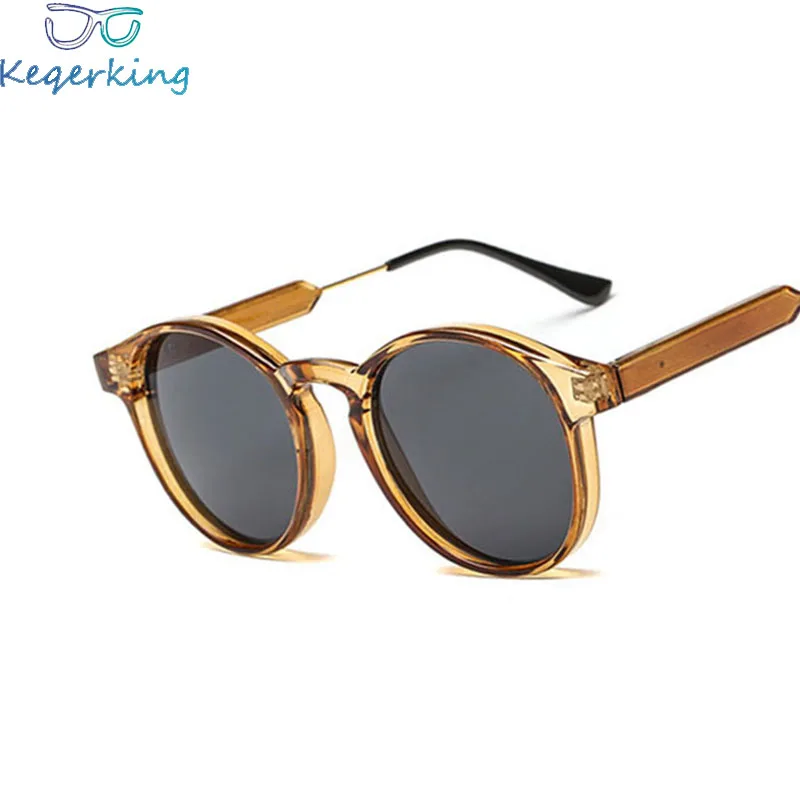 Large Frame Sunglasses Korean Glasses Fashion Transparent Retro Women Men Sun Black Eyewear oculos KS-79 | Аксессуары для одежды