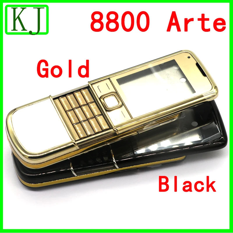 Для Nokia 8800 Arte Sapphire корпус средняя передняя рамка металлическая крышка батареи задняя дверь для 8800a 8800 сапфир