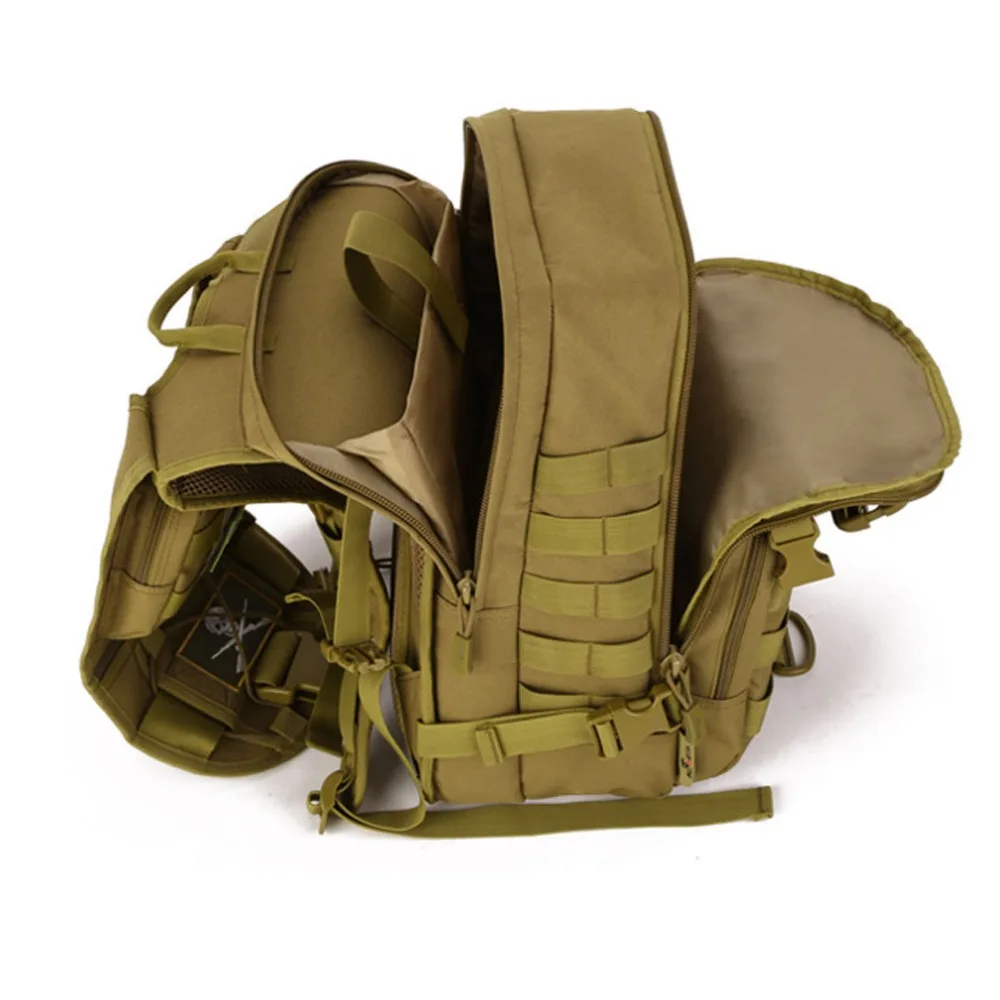 Мужская прочная нейлоновая Военная Сумка Molle Рюкзак Для Путешествий