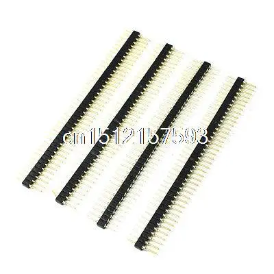 

Male to Male 2mm Pitch 40 Pins IC Socket Connector 4 Pcs