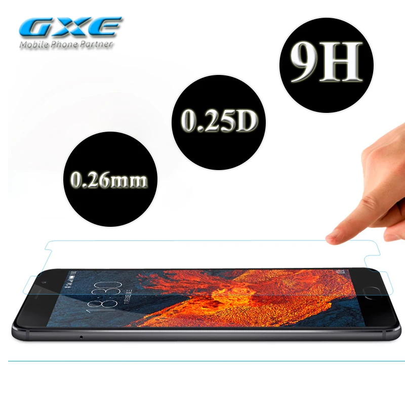 Закаленное стекло gxe(9 H/0.25D/0,26 мм) для Meizu MX6 Pro6 Plus Pro 6S 6 U10 U20 Защитная пленка для экрана 2 шт./лот