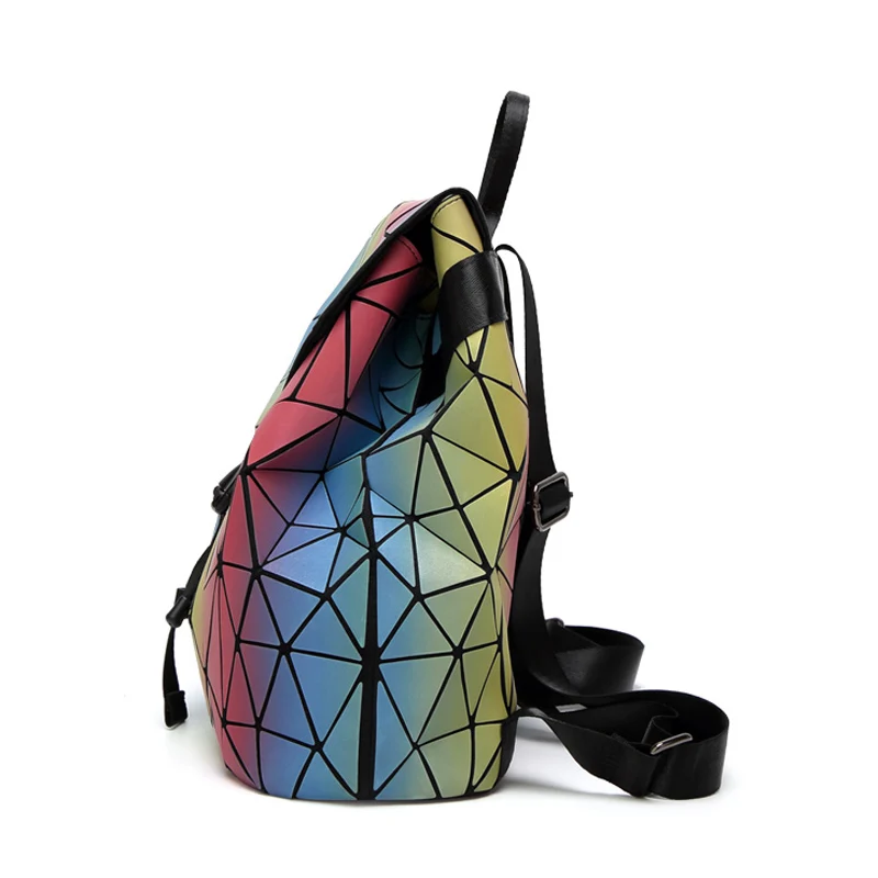 2021 Для женщин Лазерная рюкзак для девочек подростков рюкзаки сумки складной зонт