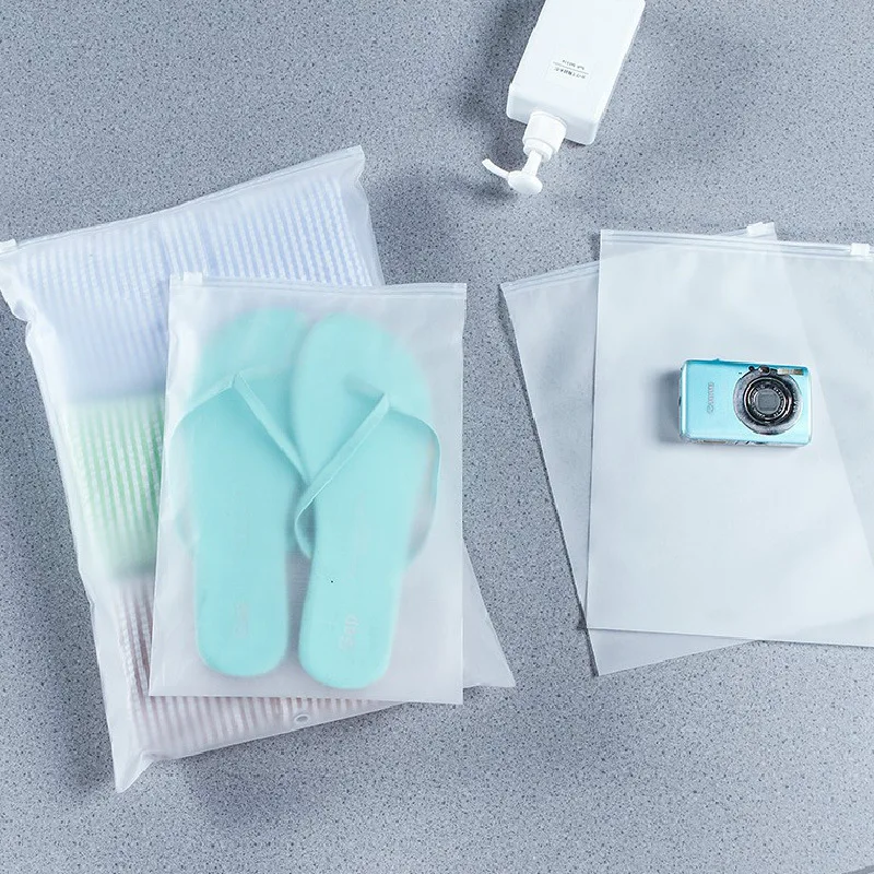 10 шт./партия дорожные вакуумные пакеты для одежды сумка отделки водостойкая