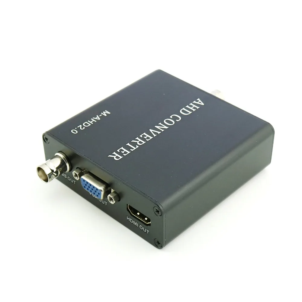 Адаптер-конвертер AHD в VGA/CVBS/HDMI 1 шт. с коаксиальным кабелем 1080P/720P | Электроника