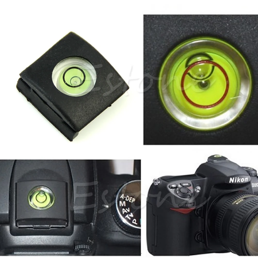 Горячий башмак Крышка пузырьковый Дух Уровень для Canon Nikon Olympus Pentax DSLR дропшиппинг |