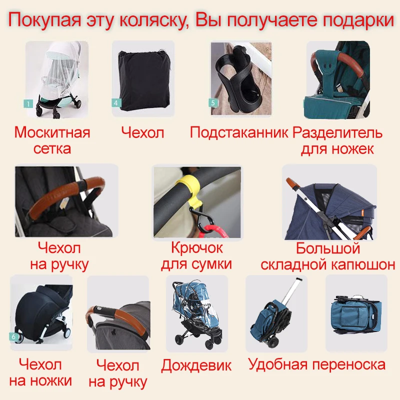 YOYAPLUS 3 yoya Plus 2019 Детская коляска бесплатная доставка и 12 подарков низкая заводская