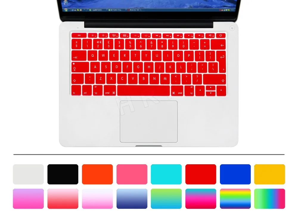 A1534 защитная наклейка 12 ''для Macbook Air дюймов силиконовая крышка клавиатуры евро