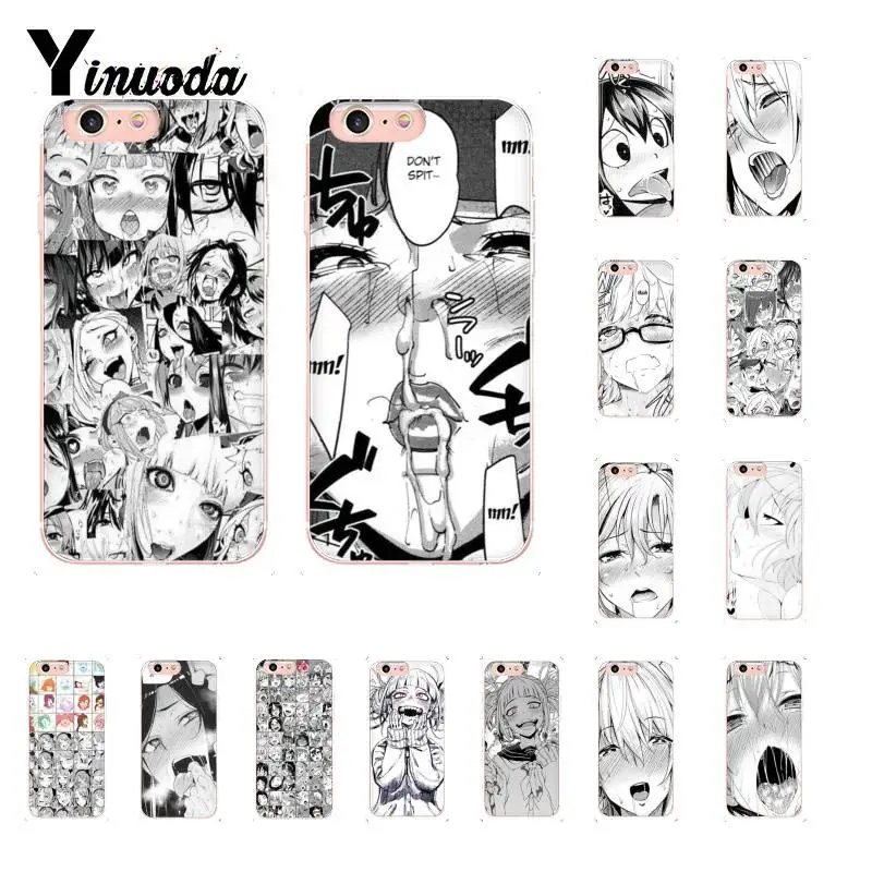 Yinuoda аниме девушка мультфильм Япония милые лица Coque оболочки телефона чехол для