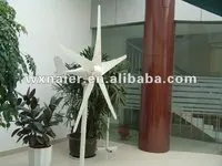 300 Вт 5 лопастей 12v24v 50 Гц DC небольшой ветрогенератор/ветрогенератор для ветряной