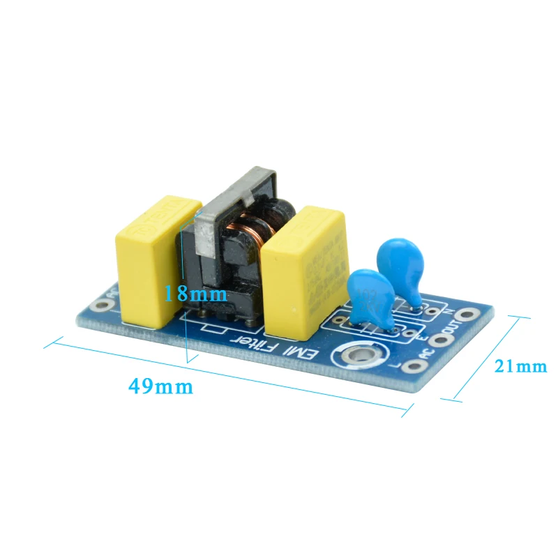 Печатная плата YIMAKER 5 шт. фильтры электромагнитных помех (EMI фильтр)|board|board boardboard pcb