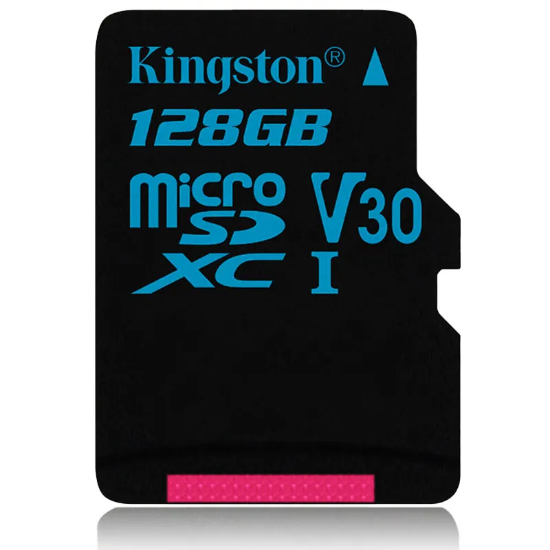 Карта памяти Kingston Micro SD 32 ГБ 64 128 TF microSD Full HD 4K экшн камера карты для Дрон смартфона