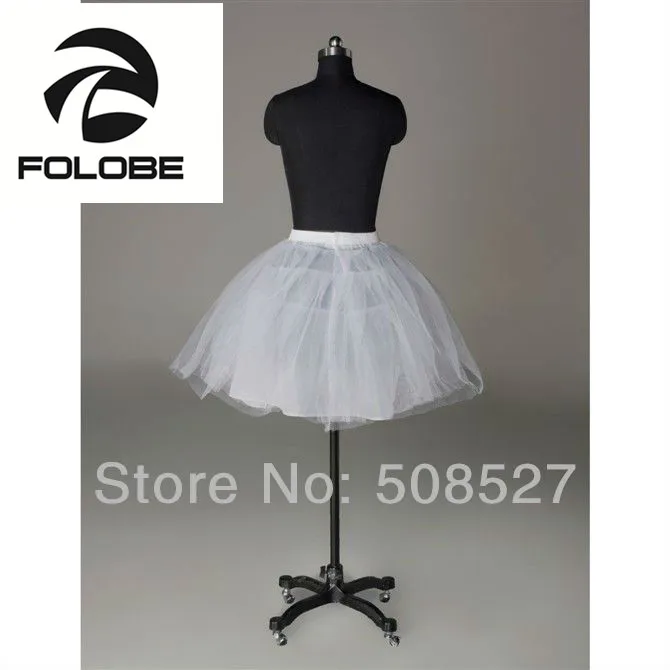 Горячая Распродажа в наличии белые свадебные аксессуары Нижняя юбка для девочки