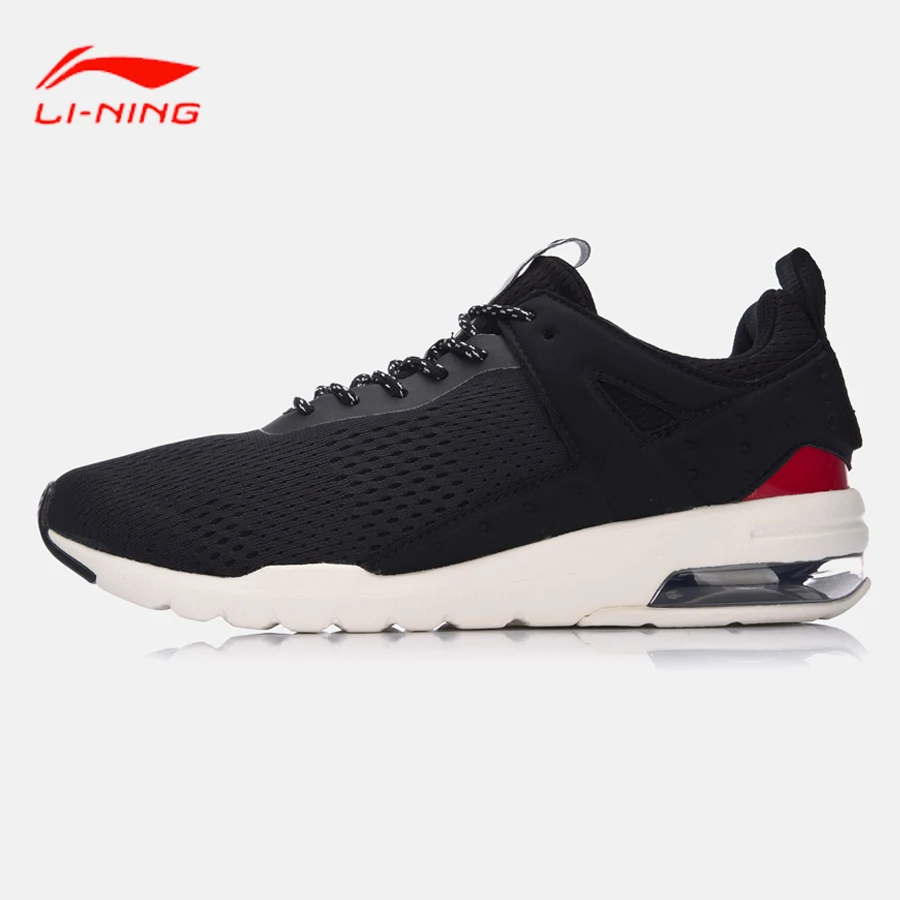 Li-Ning/Мужская прогулочная обувь с воздушной подушкой; спортивные дышащие кроссовки для отдыха; спортивная обувь с подкладкой; GLKM093 SJAS17