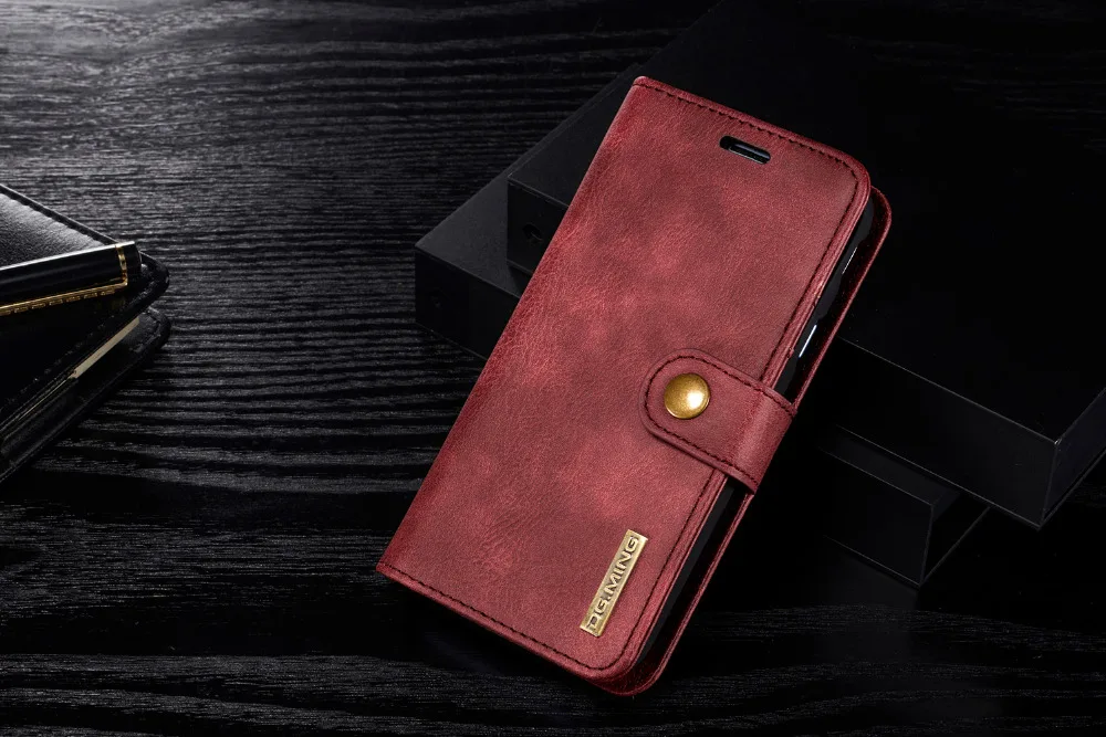 Ретро Винтаж Чехлы для samsung S10 5G S9 S8 плюс S7 край Note10Pro A6 A8 A9 A7 Примечание 10 9 8 J4 J6 плюс A70 50 40 из натуральной кожи кошелек