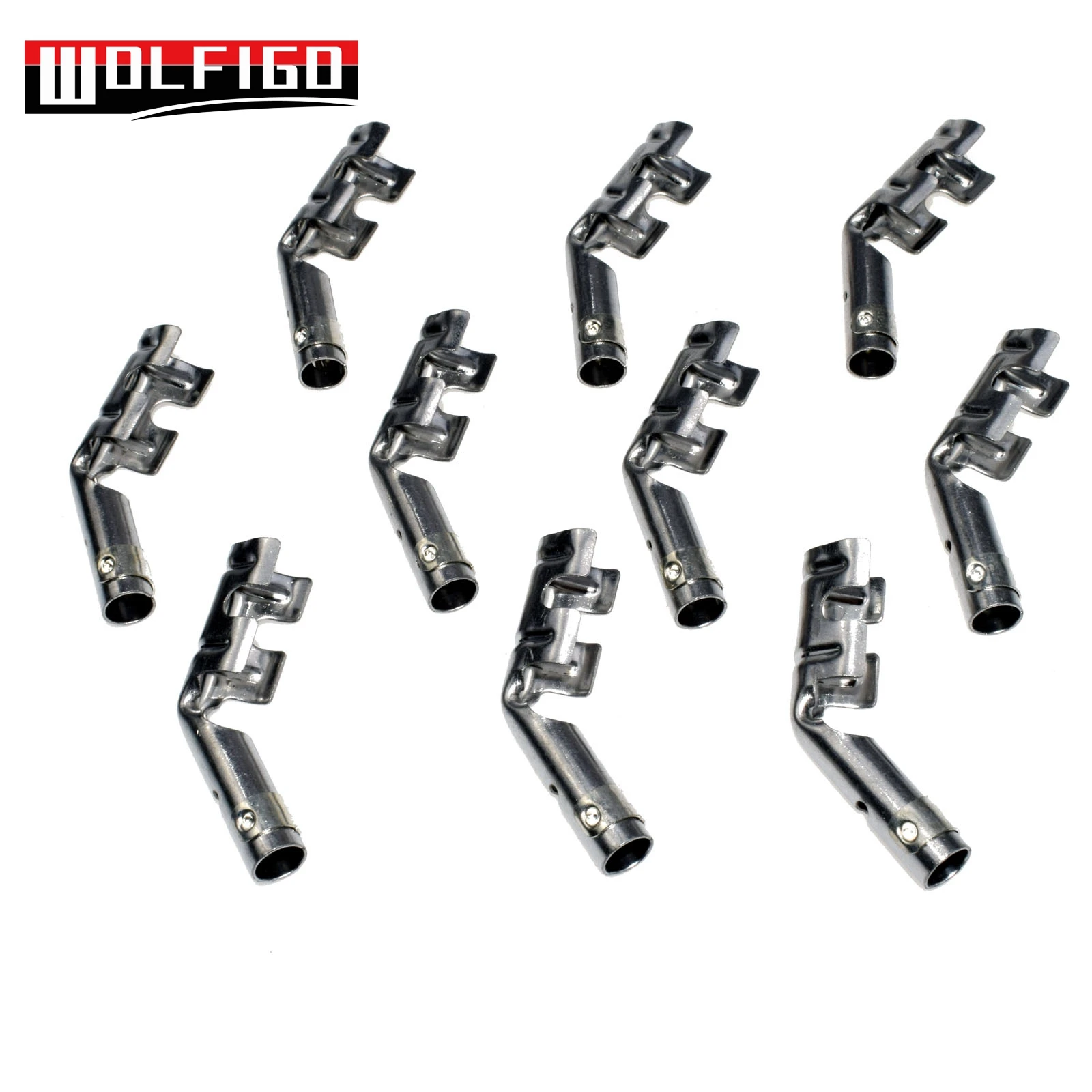 WOLFIGO новый набор из 10 шт. 34605 двухдиапазонных свечей зажигания Проводные клеммы