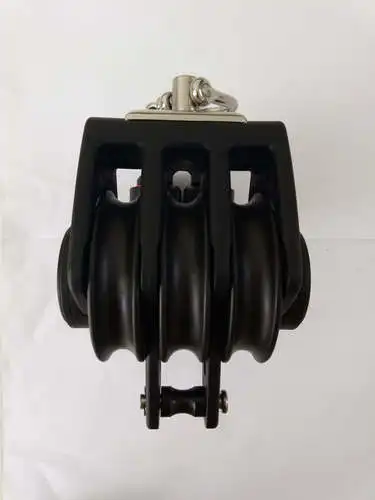 Фурнитура для парусника 72 мм 2 5/6 дюймов тройная поворотная скоба угол Becket Fairlead