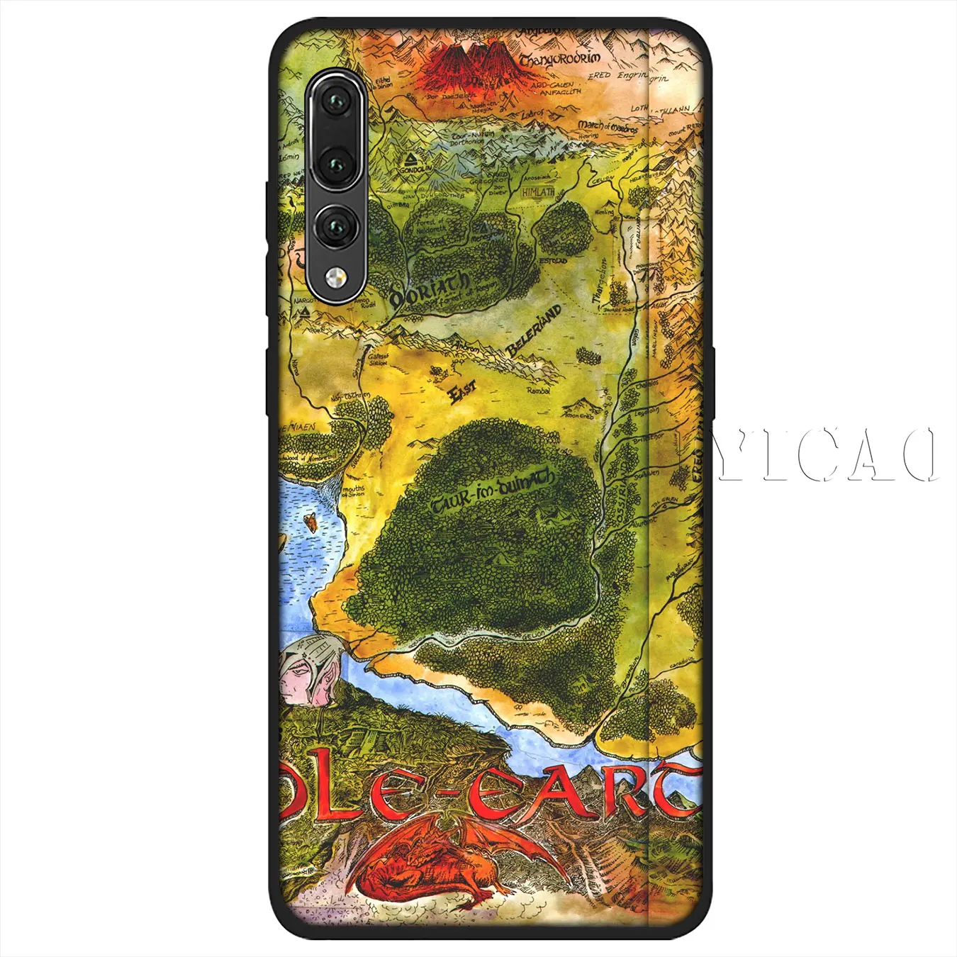 Мягкий силиконовый чехол IYICAO The Lord of Rings Hobbit для Huawei P30 P20 Pro P10 P9 P8 Lite Mini 2017 2016 P smart Z 2019
