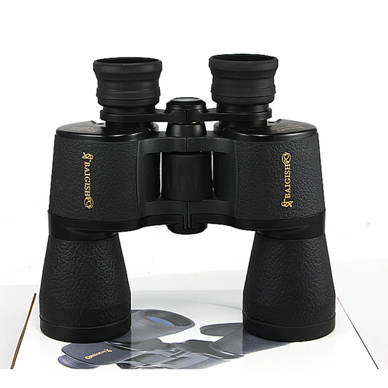BAIGISH 20X50 Binoculars Telescope High Definition Portable Glimmering Night Vision Hunting Embroider Monoculars Field-glasses