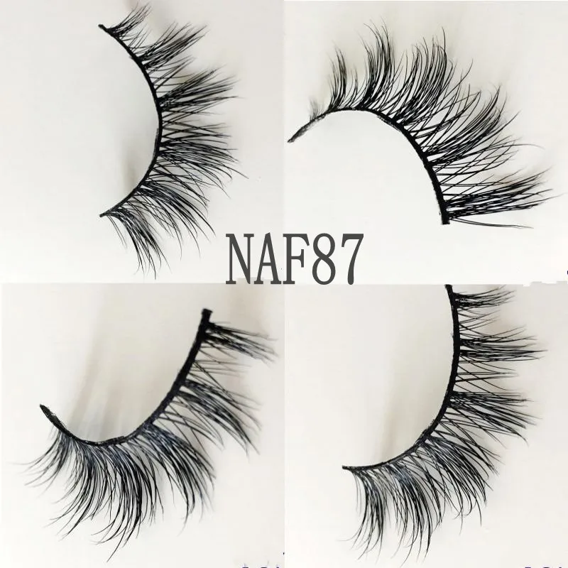 IN US 200pairs 3D Eyelashes 20mm Lashes Dramatic Volume Crisscross False Cruelty Free Real Mink | Красота и здоровье