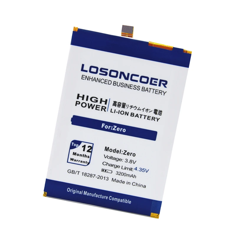 LOSONCOER 3200 мАч аккумулятор большой емкости Umi Zero + Подарочные инструменты