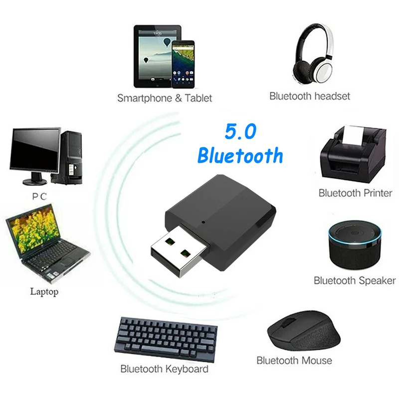 3 в 1 Bluetooth аудио приемник + передатчик звуковая карта Usb Интерфейс 10 M