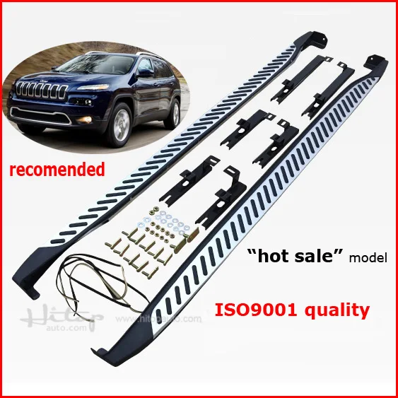 hot sale model Беговая панель для Jeep Cherokee, три варианта, поставляемый ISO9001 завод, цена по акции - Название цвета: hot sale model