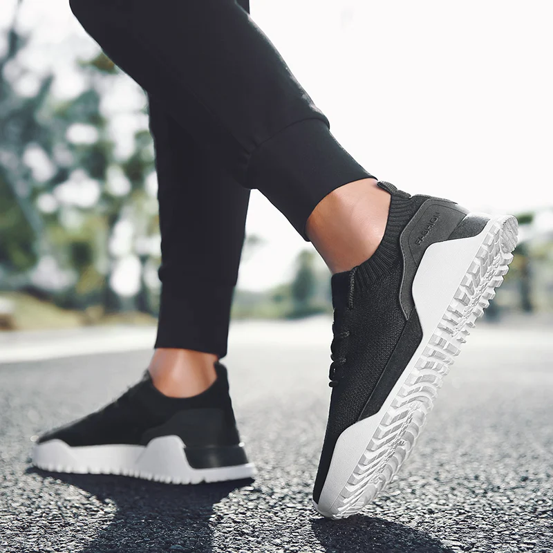 2018 Для мужчин комфорт Вязание повышает слипоны взрослый мужчина теннис модные