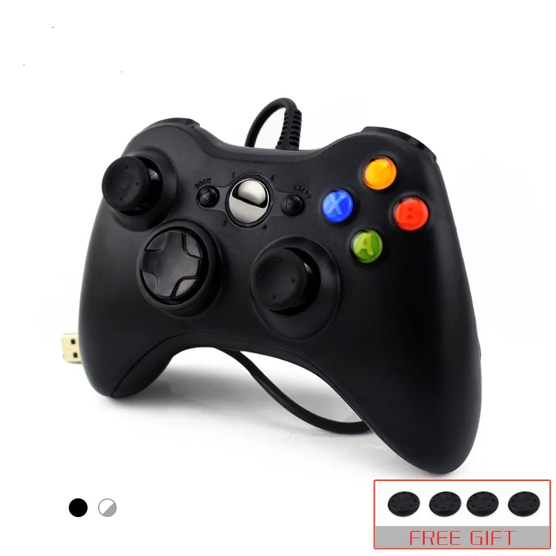 Данных лягушка Проводной USB геймпад для Xbox 360/тонкий игровой контроллер для ПК и вибрации контроллер для Windows 7/8/10 Поддержка для паровой игры