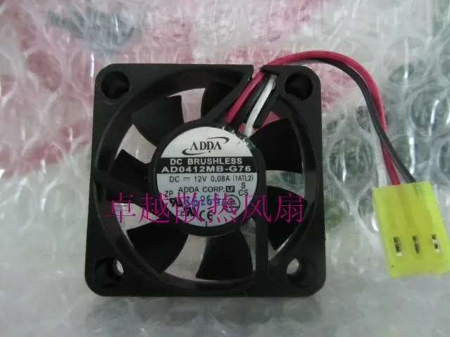 

Adda 4010 12v 0.08a ad0412mb-g76 super mute ball bearing fan